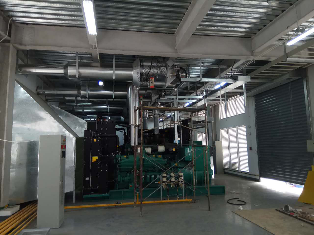  馬鞍山某電子公司電機組尾氣治理